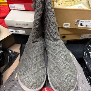 UGG Gray Quilted Women's Shoes